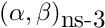 $(\alpha, \beta)_{\mbox{ns-3}}$