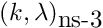 $(k, \lambda)_{\mbox{ns-3}}$